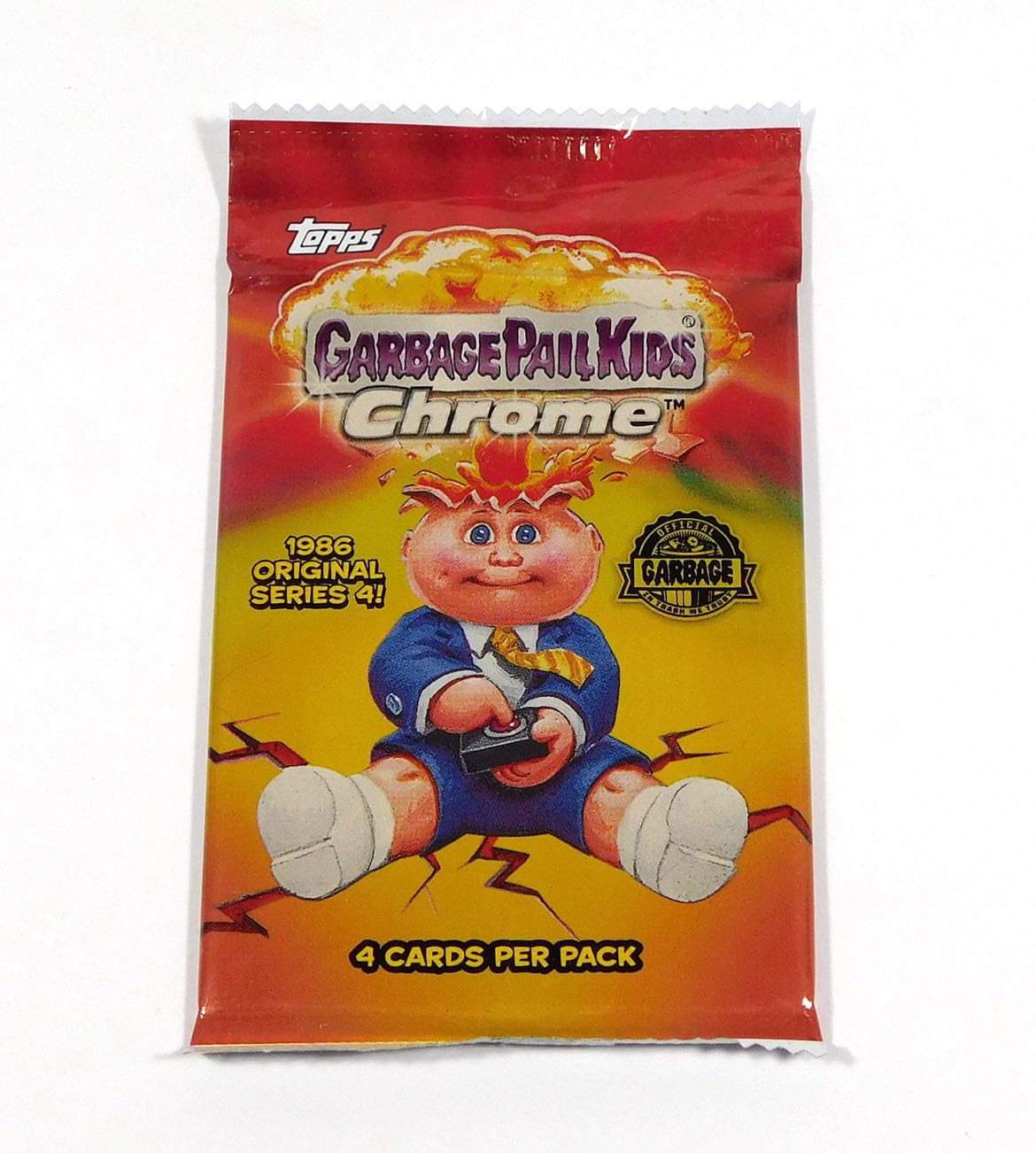 Amazon.com: 2021 Topps Chrome Garbage Pail Kids GPK 1986 Original