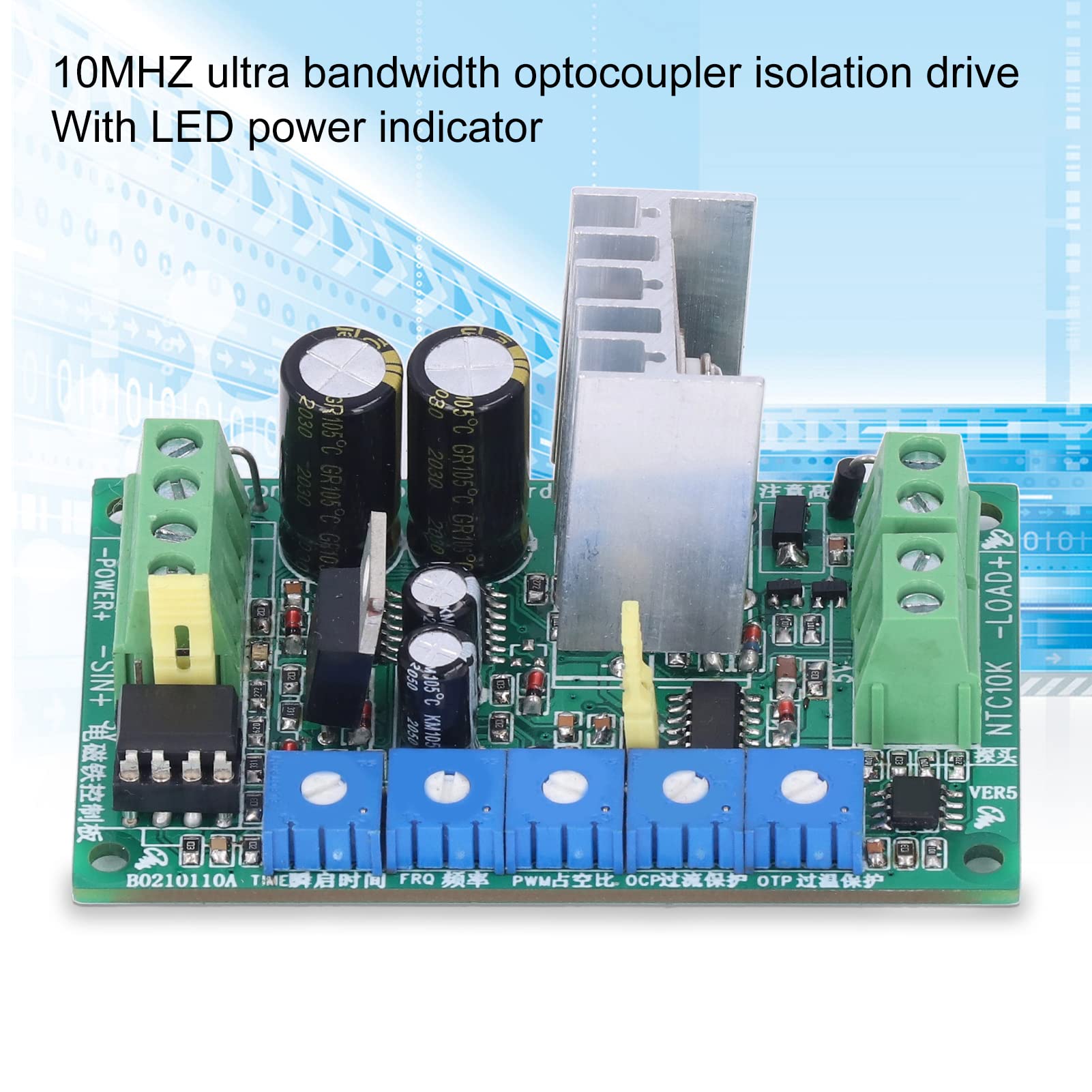 Module de Commande d'électrovanne - Carte d'entraînement 'actionneur électromagnétique à Grande Vitesse LDBDSZ210116A avec Paramètres