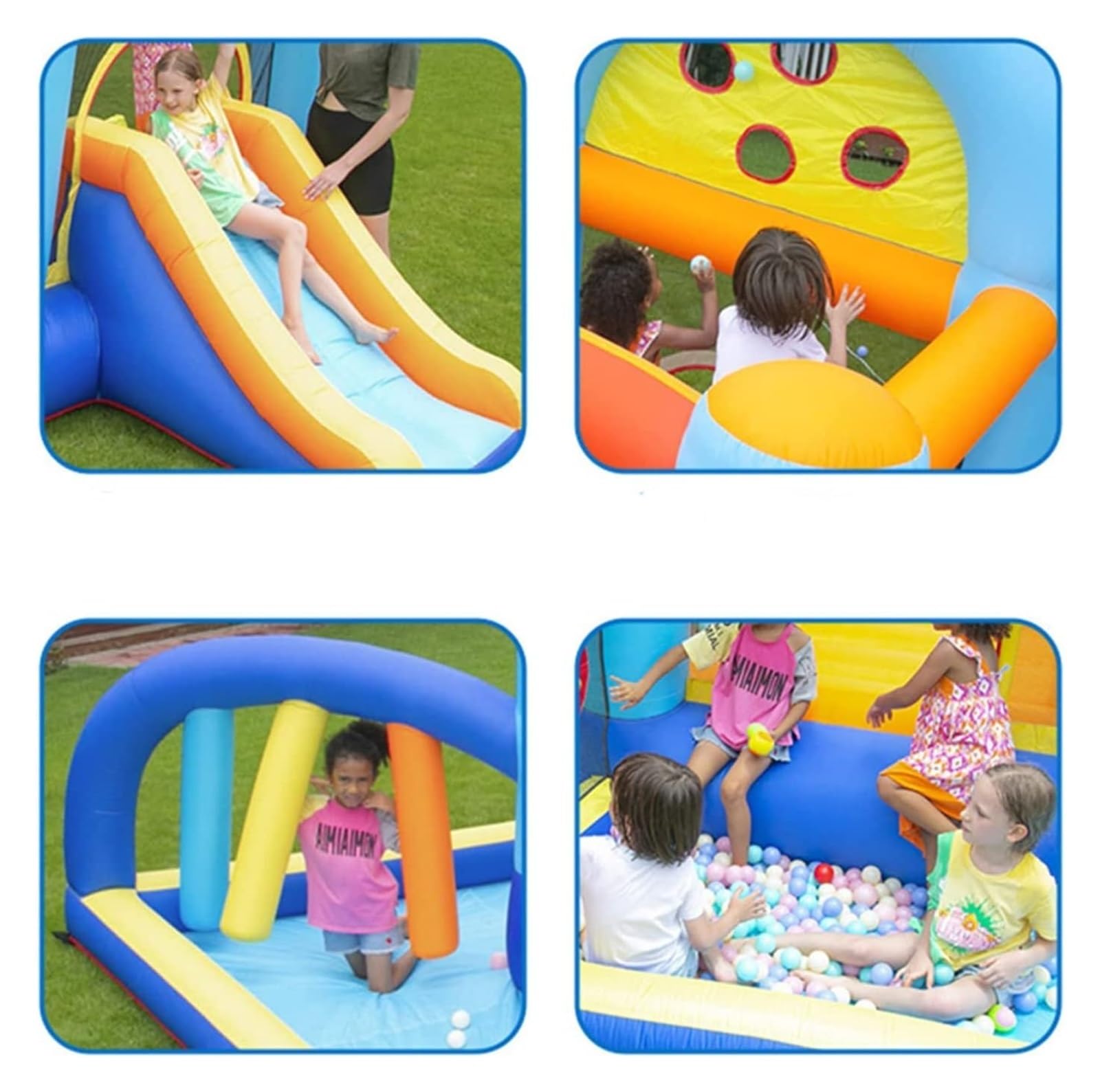 Castillo Hinchable, Castillo Inflable de la Valla Seguridad casa Despedida