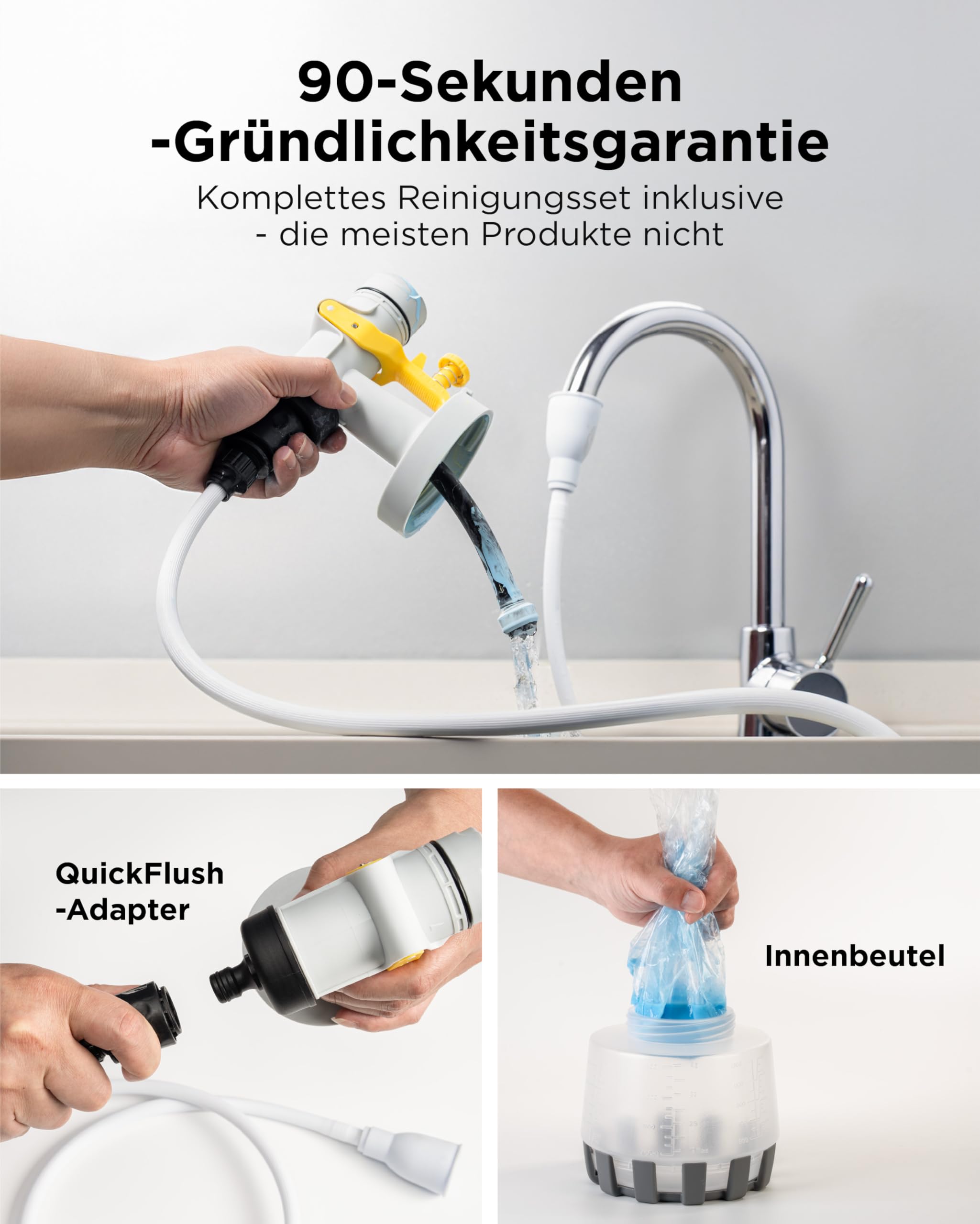 InoKraft Farbsprühsystem, 0-980ml/min, 600W elektrisches Farbsprühgerät mit 1200ml Behälter, 3 Düsen & 3 Sprühmustern - Sprühpistole für Wandfarbe, Schränke, Zäune, Türen, Möbel