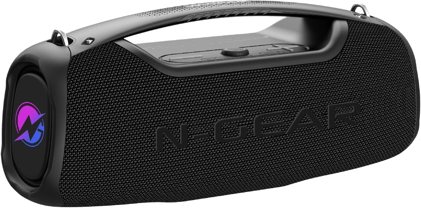 NRG500 Altoparlante Party 119mm 5 Pollici con 50W+15W×2+10W×2 Bluetooth 5.0 supporto TWS U-Disk TF AUX autonomia 6–8h batteria integrata microfono wireless e connettore audio standard 3.5mm stereo