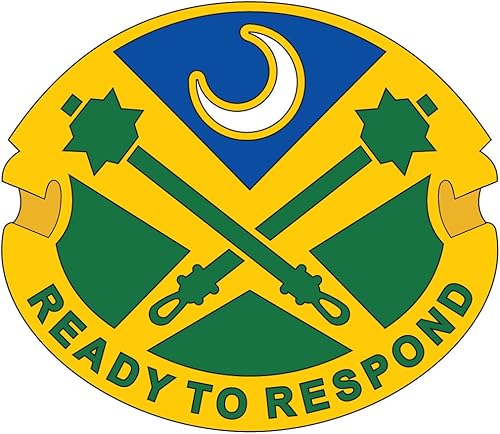 Calcomanía reflectante DUI del 51º Batallón de Policía Militar del Ejército de EE. UU., calcomanía a todo color de cinco pulgadas de ancho sobre