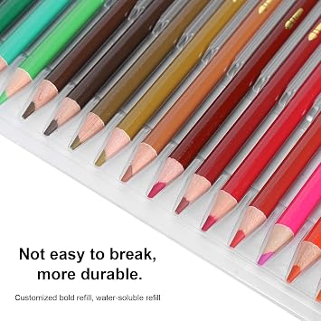 Septpenta 150 PCS Premium Colored Pencils for Adult Coloring Book, 150 Colors Quality Soft Core Colored Leads for Adult Artists, Multi Color Pencil Art Supplies for Adults Drawing Coloring Sketching