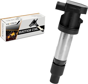 UF543 OEM Ignition Coil - Compatible with Buick Lucerne 2007-2011 Cadillac DTS SRX STS XLR - 4.4L 4.6L V8 - Replaces # 099700-0940 12594176 12597745 GN10453