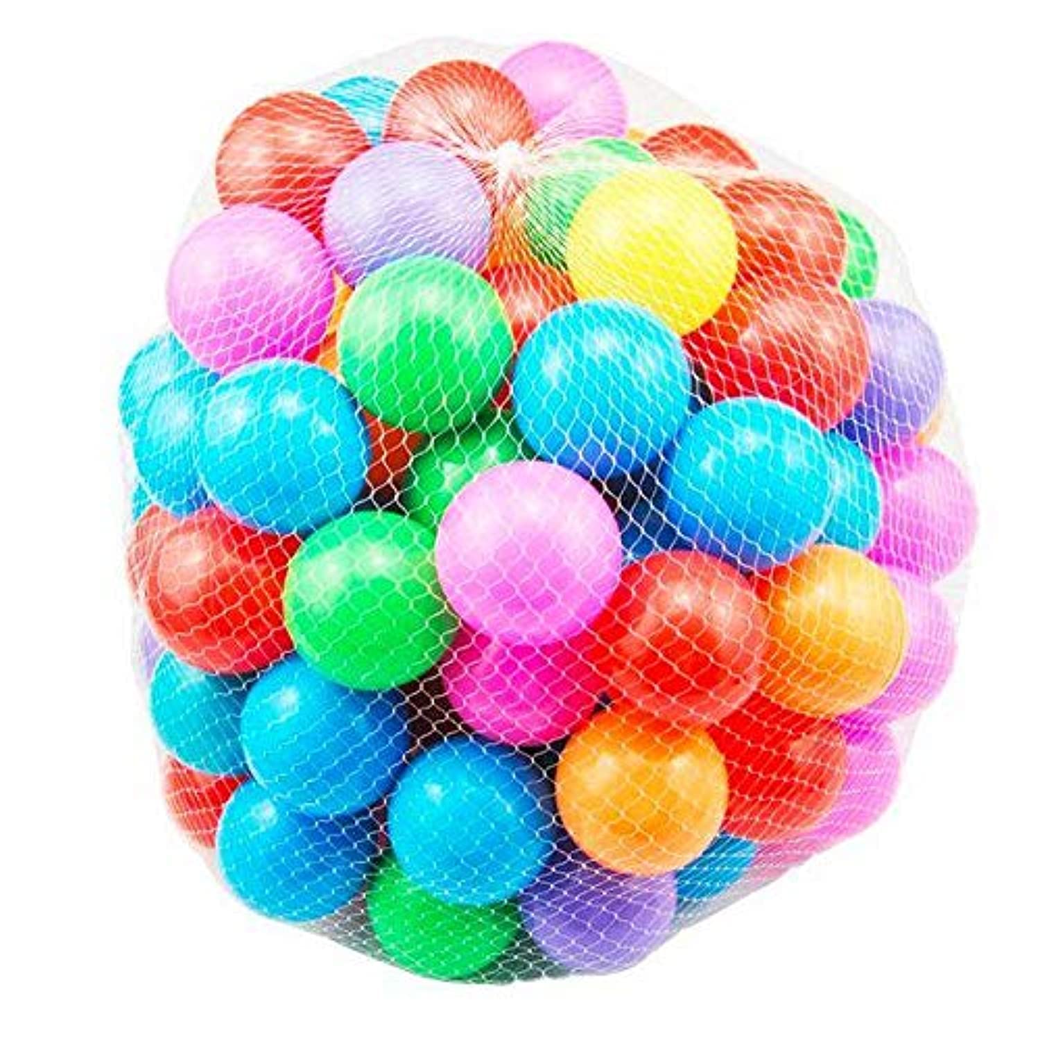 RBW Toys LILY 200Pcs Colorful Soft Plastic Ocean Fun Ball Balls Baby Kids Tent Swim Pit Game Gift 2.76