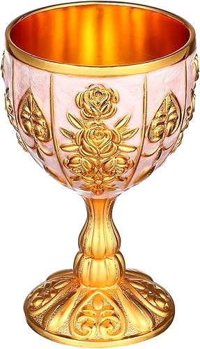 Copa de cáliz real, copa de copa vintage de licor de vino, vaso de chupito irrompible, taza de cóctel irrompible, copa de copa de copa de champán