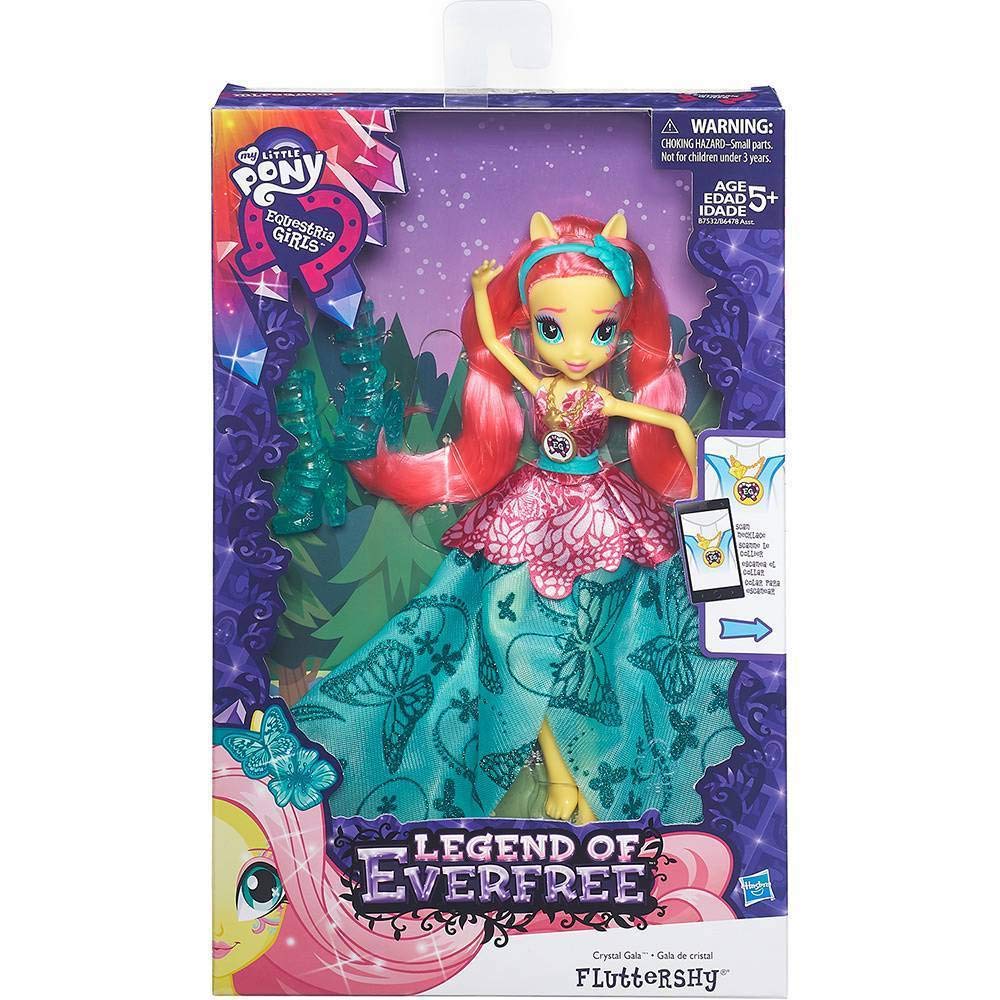 Fluttershy Luxo Gala de Cristal My Little Pony - Hasbro B7532