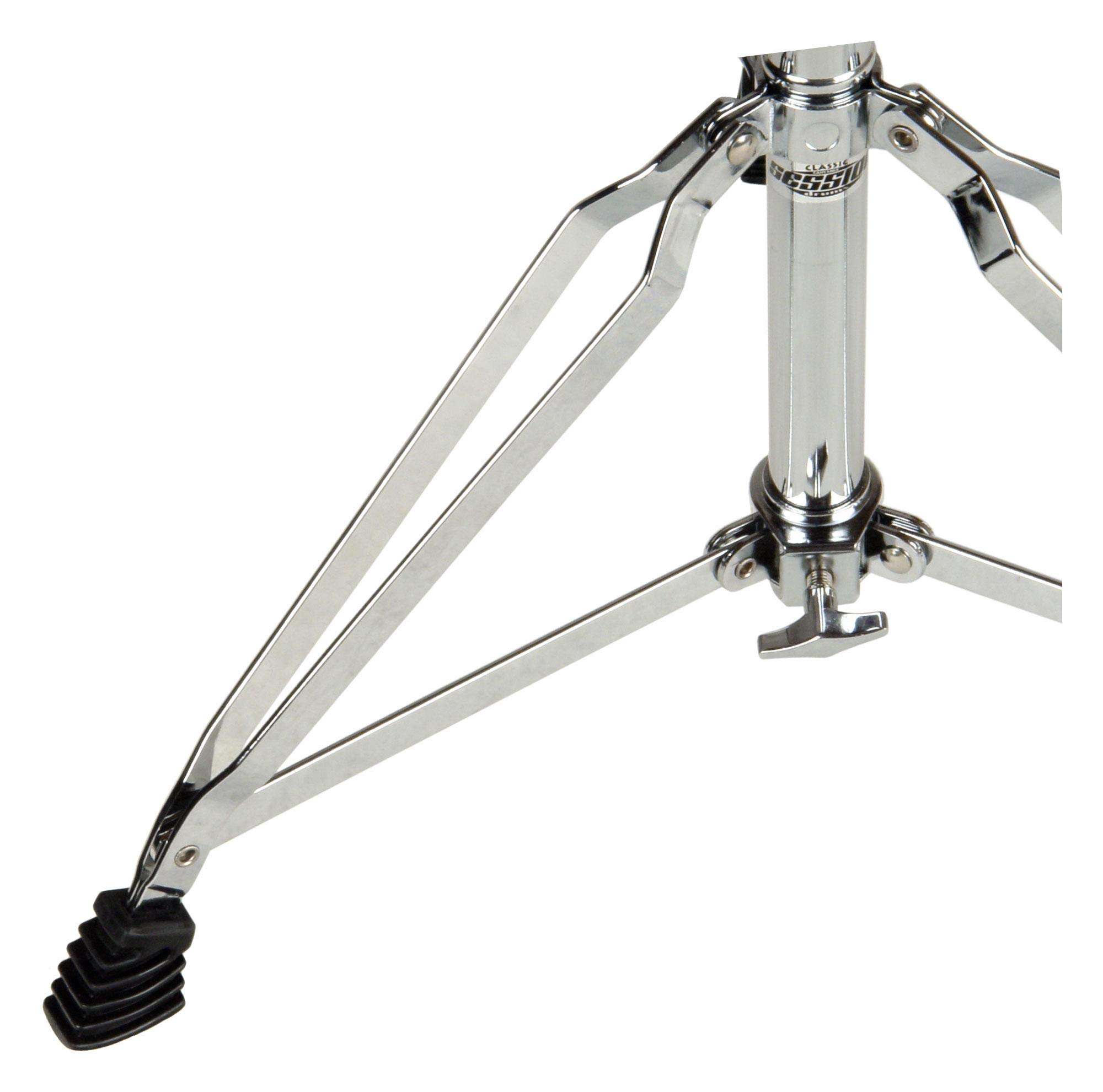 XDrum Banqueta de Batería Pro (Doble Soporte, Altura Ajustable 50-64cm, trípode con pies de Goma, Plegable, Estable)