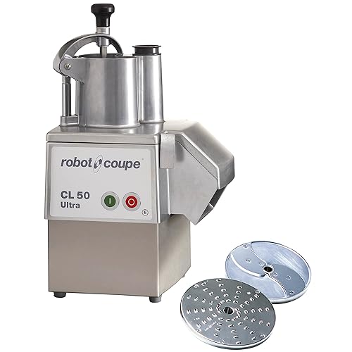 Robot Coupe CL50EULTRA Mezclador de corte de una sola velocidad procesador de alimentos comercial de alimentaciĂłn continua con descarga lateral 120 V Robot Coupe CL50EULTRA Mezclador de corte de una sola velocidad procesador de alimentos comercial de alimentaciĂłn continua con descarga lateral 120 V