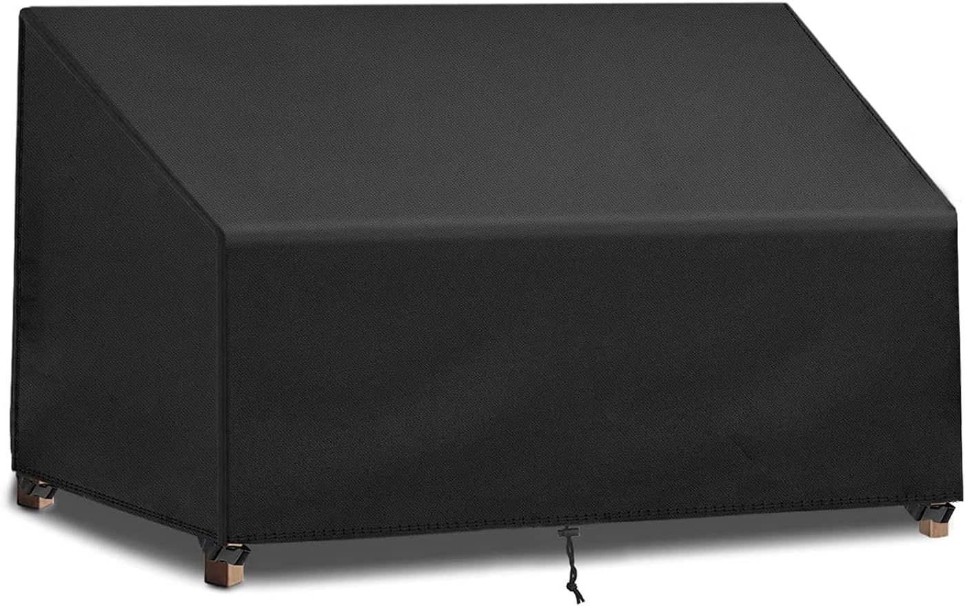 FlyLemon 2 Seater Garden Bench Cover,Breathable 420D Oxford Fabric