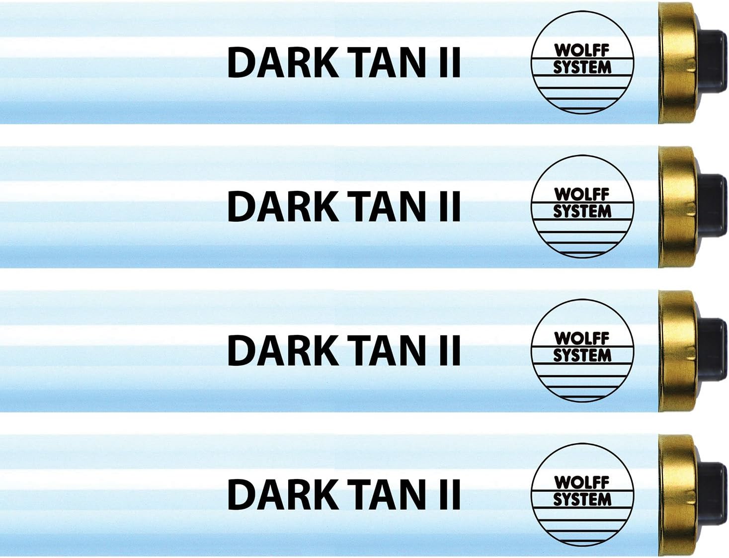 Wolff Dark Tan II F73 HO 100W RDC Tanning Lamp - Bronzing Bulbs! (6)