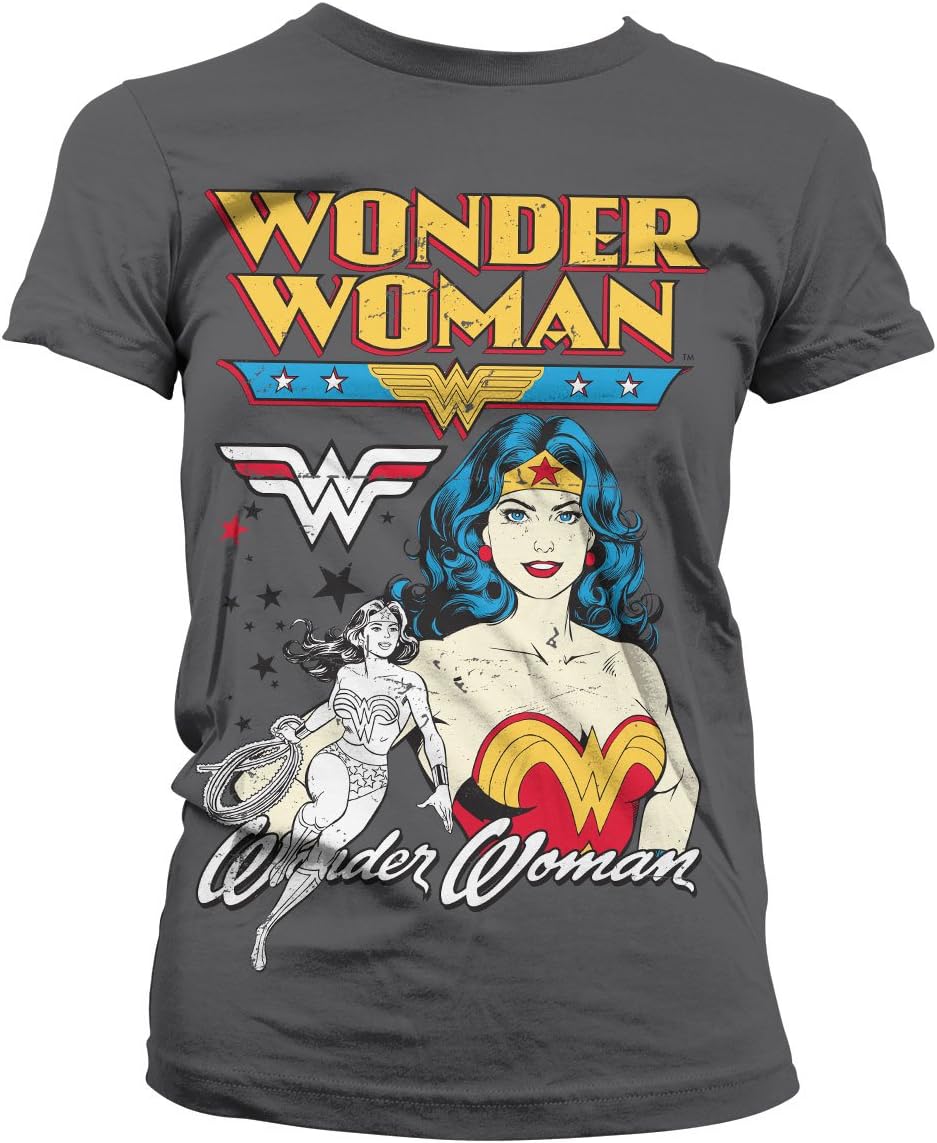 Wonder Woman Officially Licensed Posing Women T-Shirt
