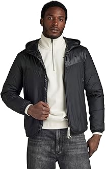 G-STAR RAW (L) ジースターロゥ 肉厚ウールジャケット ジップ 黒 G-STAR RAW (L) ジースターロゥ 肉厚ウールジャケット ジップ 黒