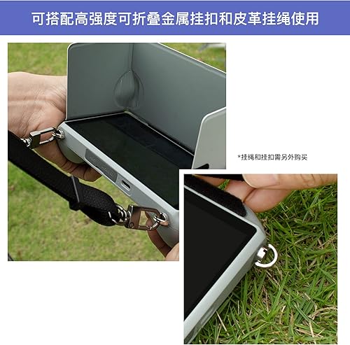 Miniatura 7 de Parasol RC para DJI Mini 3Mini 3 ProAir 2SMavic 3 Clásico Plegable Parasol Parasol para DJI Controlador RC Protector Parasol Cubierta