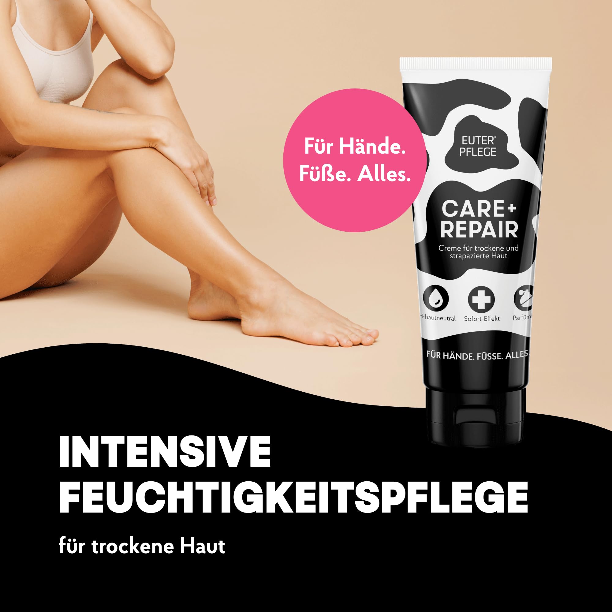 HAKA EU Special Care 200ml Moisturizing Cream for Rough and Damaged Skin Gentle Nourishing Cream for Dry Hands and Stressed Skin Fragrance Free Beauty