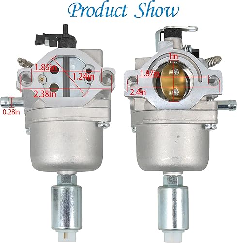Miniatura 5 de Repuesto de carburador MIA11474 para John Deere L108 LA125 LA115 LA105 D110 D105 Tractor de repuesto para cortacésped de montar Briggs Stratton