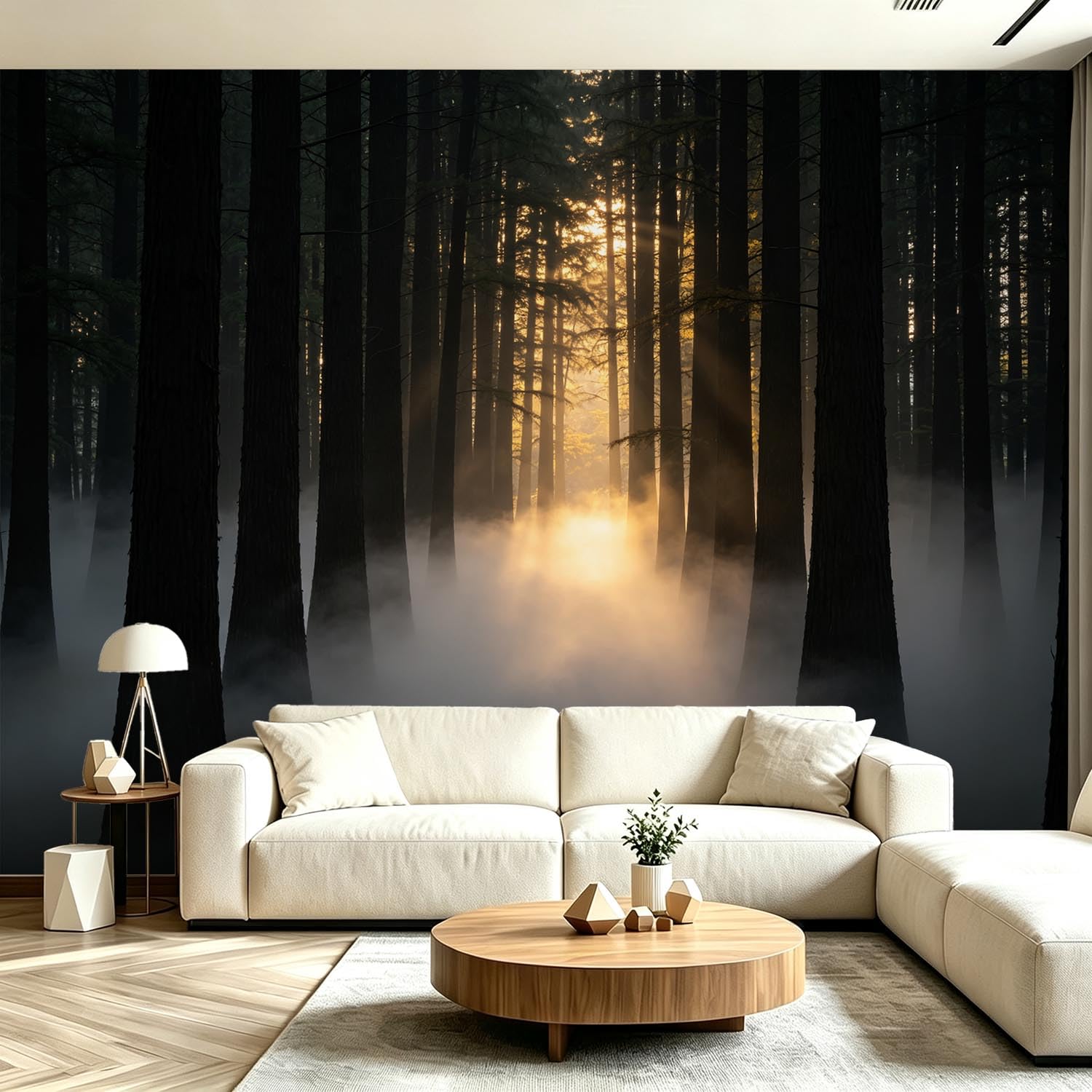 Fototapete Waldlandschaft Tapete 430 x 300 cm (WxH)