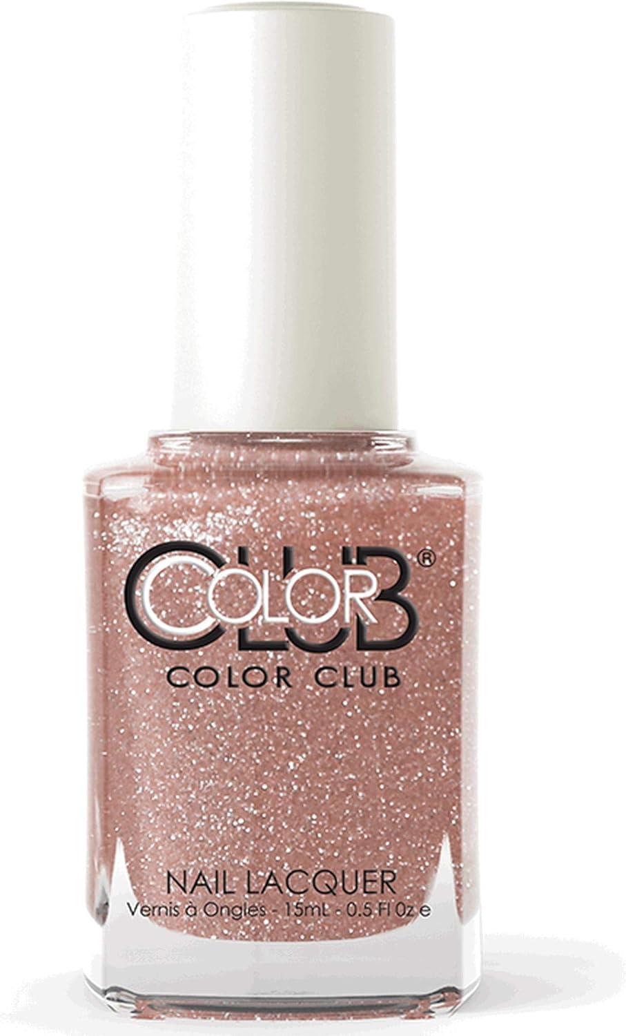 Amazon Com Color Club Nail Lacquer Look Again Star Studded Collection Rose Gold Color 5 Fl Oz 15 Ml Beauty Personal Care