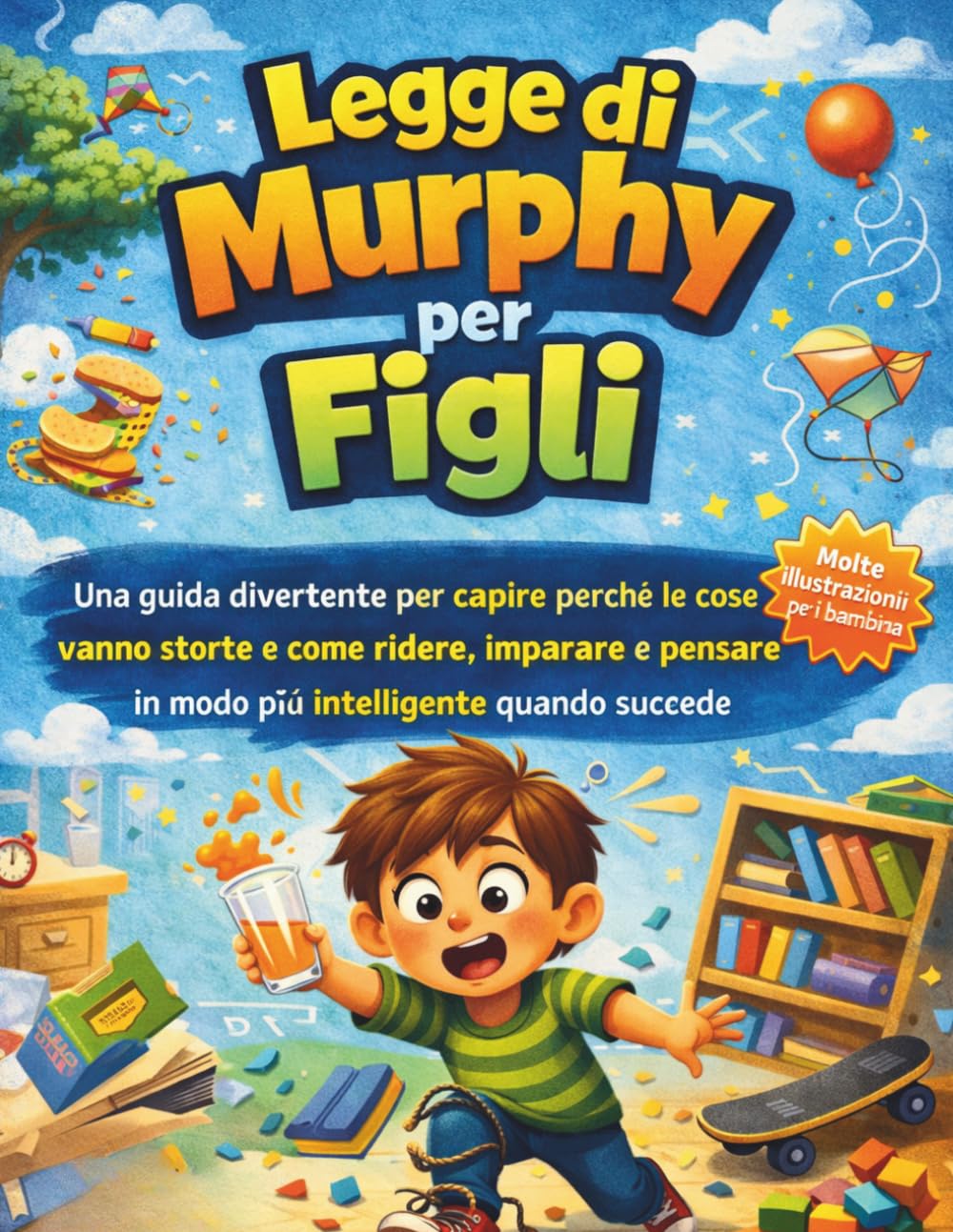 Legge di Murphy per Figli: Una guida divertente per capire perché le cose vanno storte e come ridere, imparare e pensare in modo più intelligente quando succede
