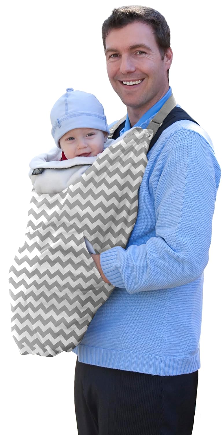 Jolly Jumper Snuggle Cover - Grey Chevron