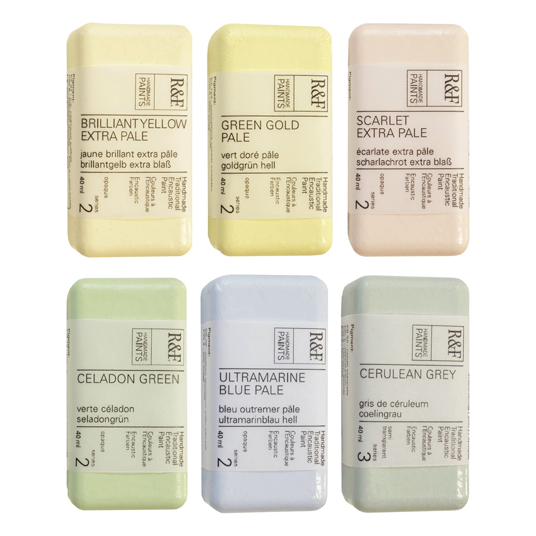 R&F Encaustic Chromatic Tones Color Set (1820)