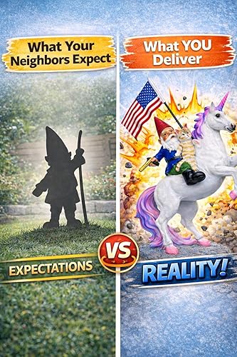 Miniatura 4 de Estatua de gnomo para jardín, de Funny Guy Mugs, talla única