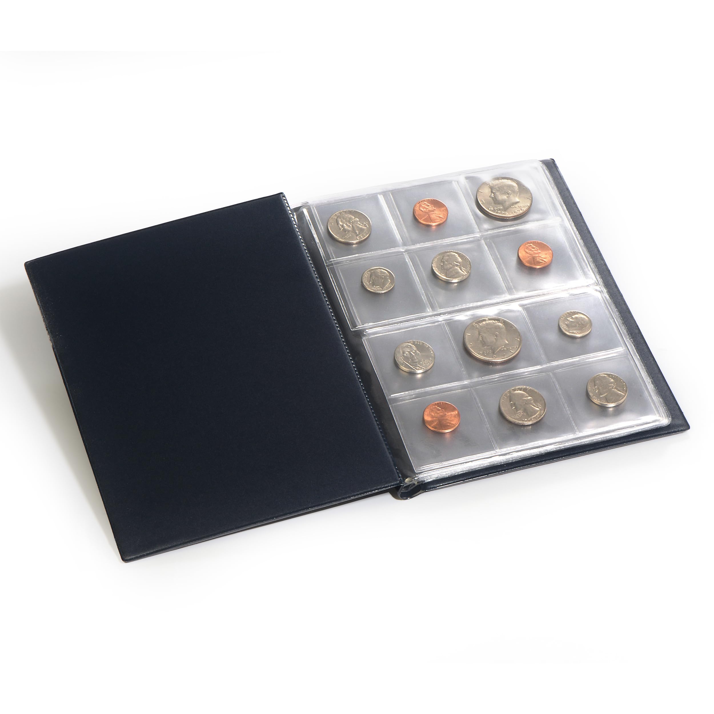 Leuchtturm Álbum Euro Volumen 2 – 6 Hojas Para Monedas De 12 Países (Bulgaria, Chipre, Eslovaquia, Eslovenia, Estonia, Hungría, Letonia, Lituania, Malta, Polonia, República Checa Y Rumanía)