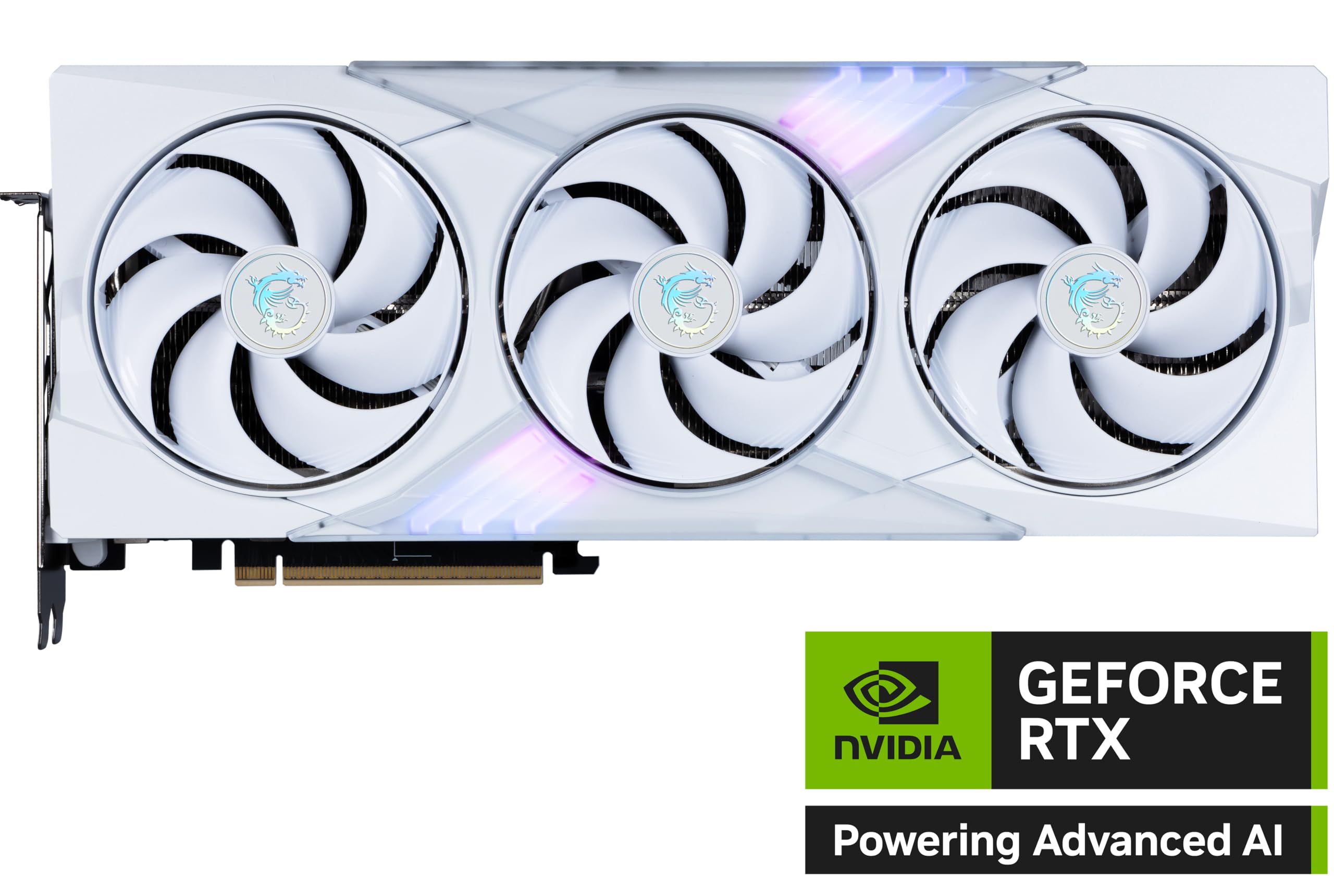 GeForce RTX 5070 Ti 16G Gaming Trio OC White - 16GB GDDR7 (28Gbps/256-bit), PCIe 5, Boost: 2572 MHz, HDMI 2.1b, DisplayPort 2.1b