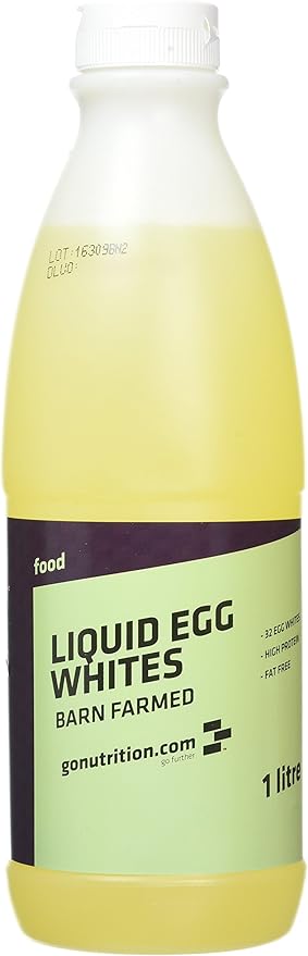 Gonutrition 1 Litre Liquid Egg Whites Pack Of 6 Amazon Co Uk Health Personal Care