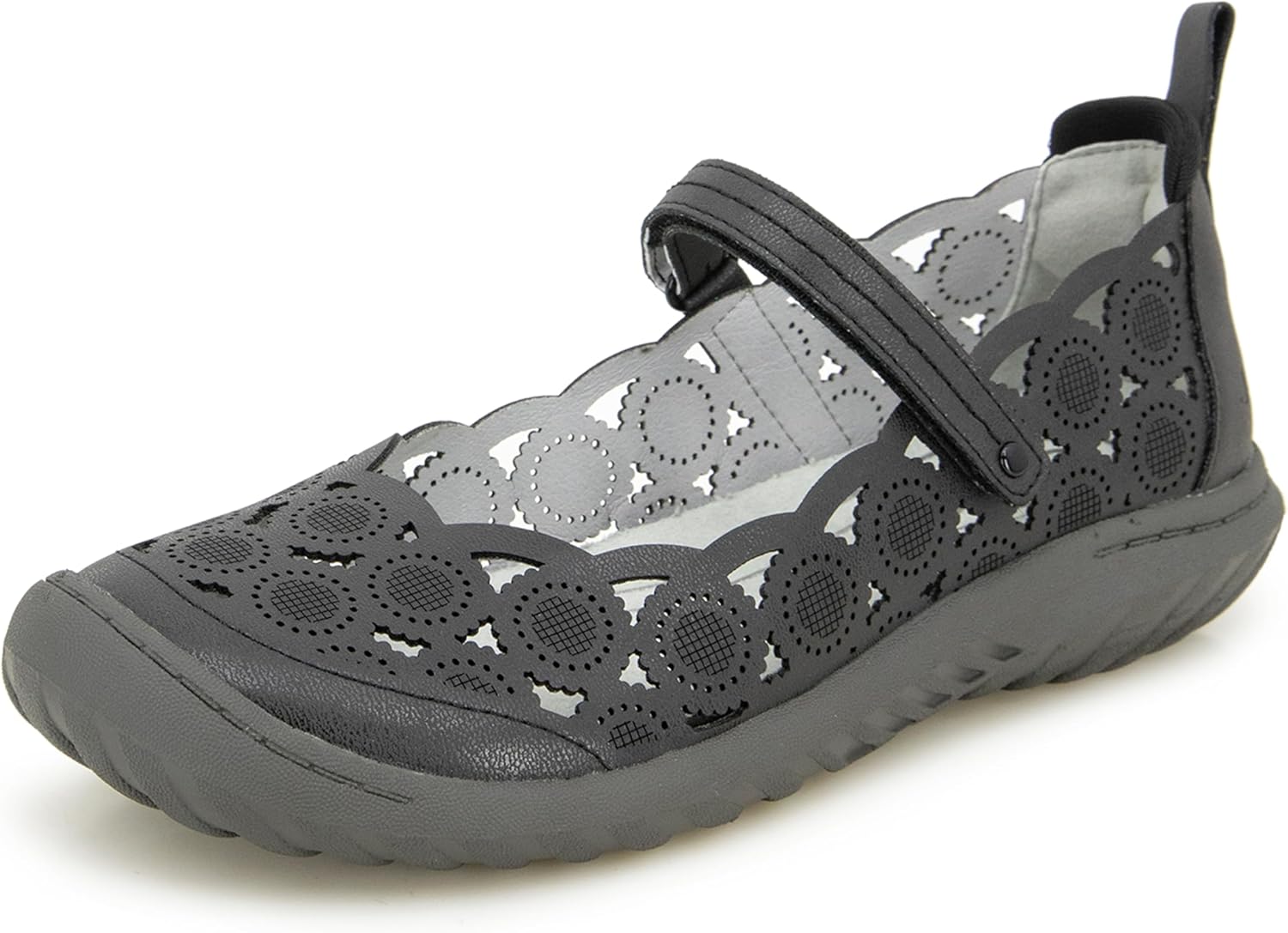 JBU Anne Women's Comfort Casual Classic Mary Jane Flats Fashion Shoes