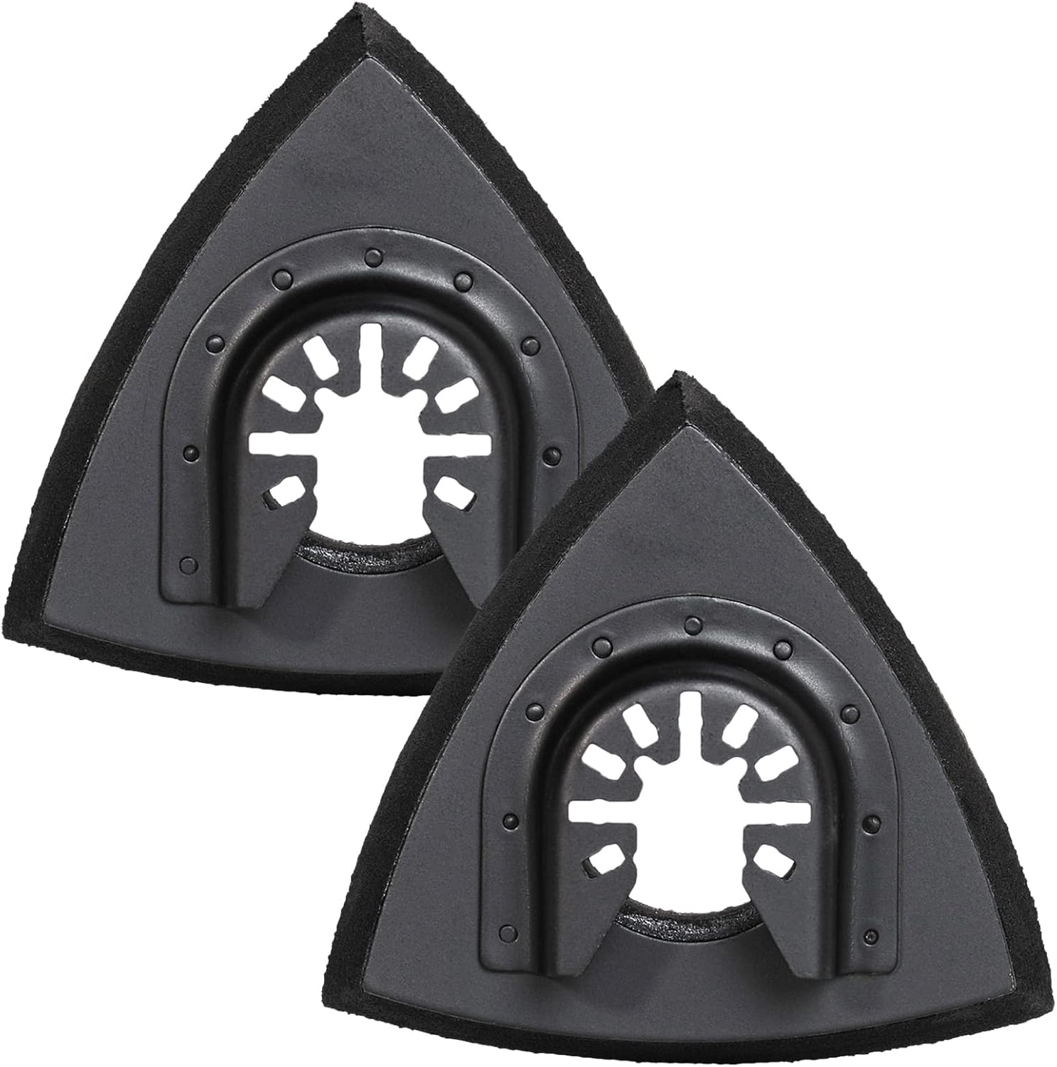 31/8 Inch 80 mm Triangular Hook & Loop Oscillating Multitool Sanding