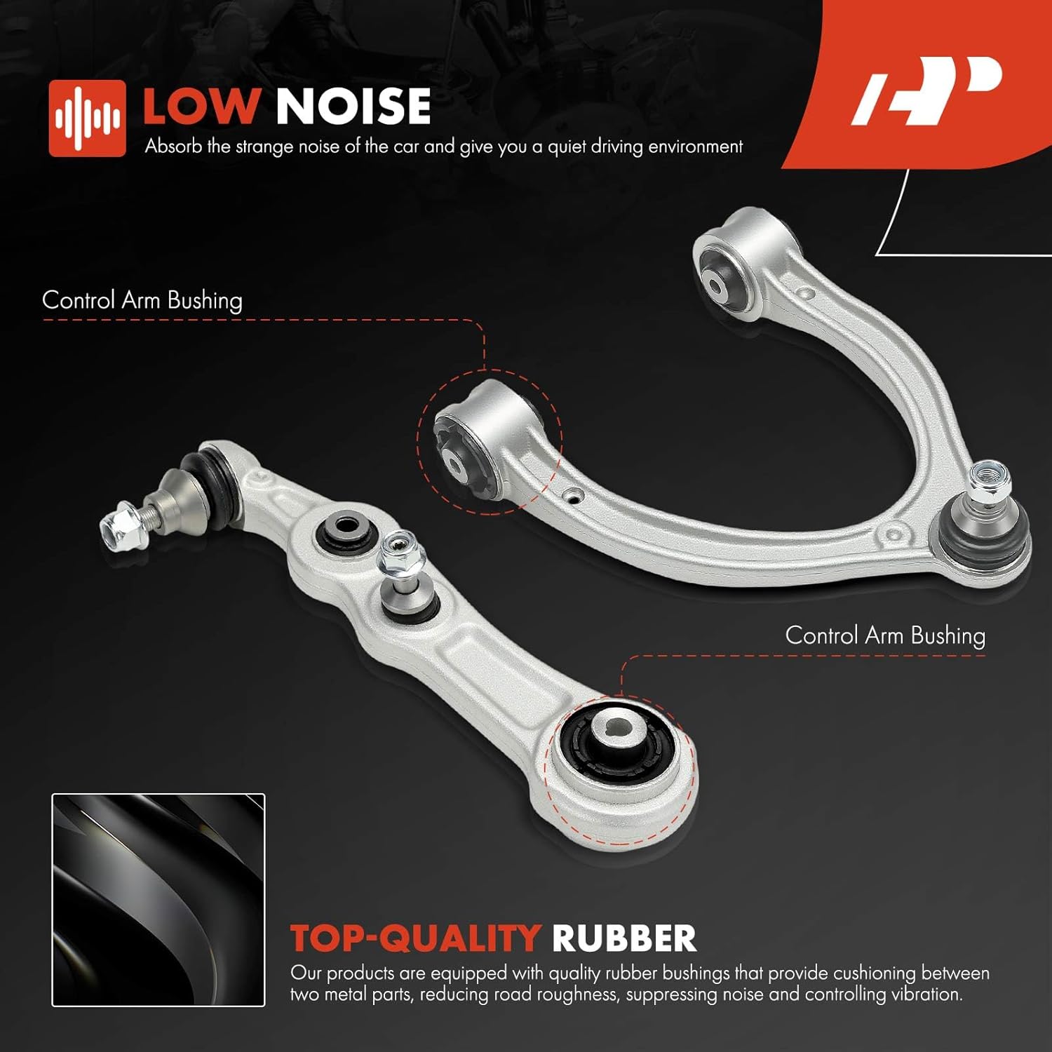 A-Premium Set of 12, Front Upper & Lower Control Arm, Sway Bar Link, Inner Outer Tie Rod End, Compatible with Mercedes-Benz C300 2015-2021, C350e 2016-2018, CLS450/E450 2019-2021, E300 2017-2019