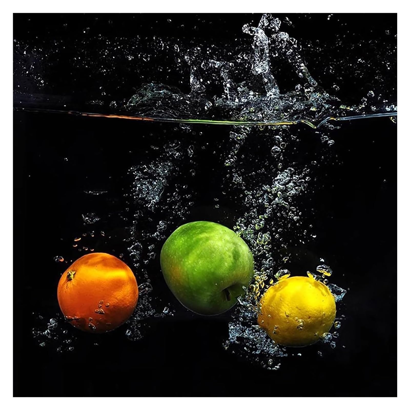 Depósito de agua para fotografía dinámica, Tamaños múltiples del claro acrílico tanque de agua gabinete exhibición for el almacenamiento la fotografía(25x25x25cm/9.84x9.84x9.84in)