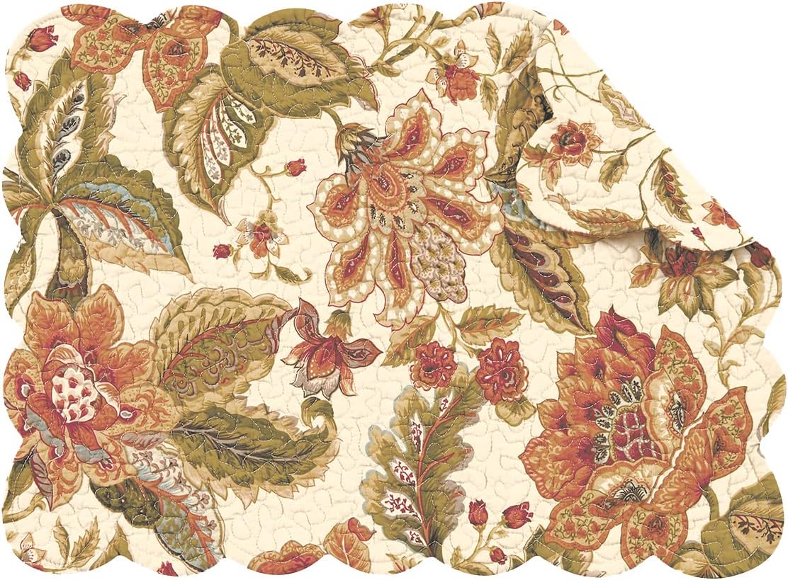 C&F Home Amelia Floral Botanical Garden Fun Spring Summer