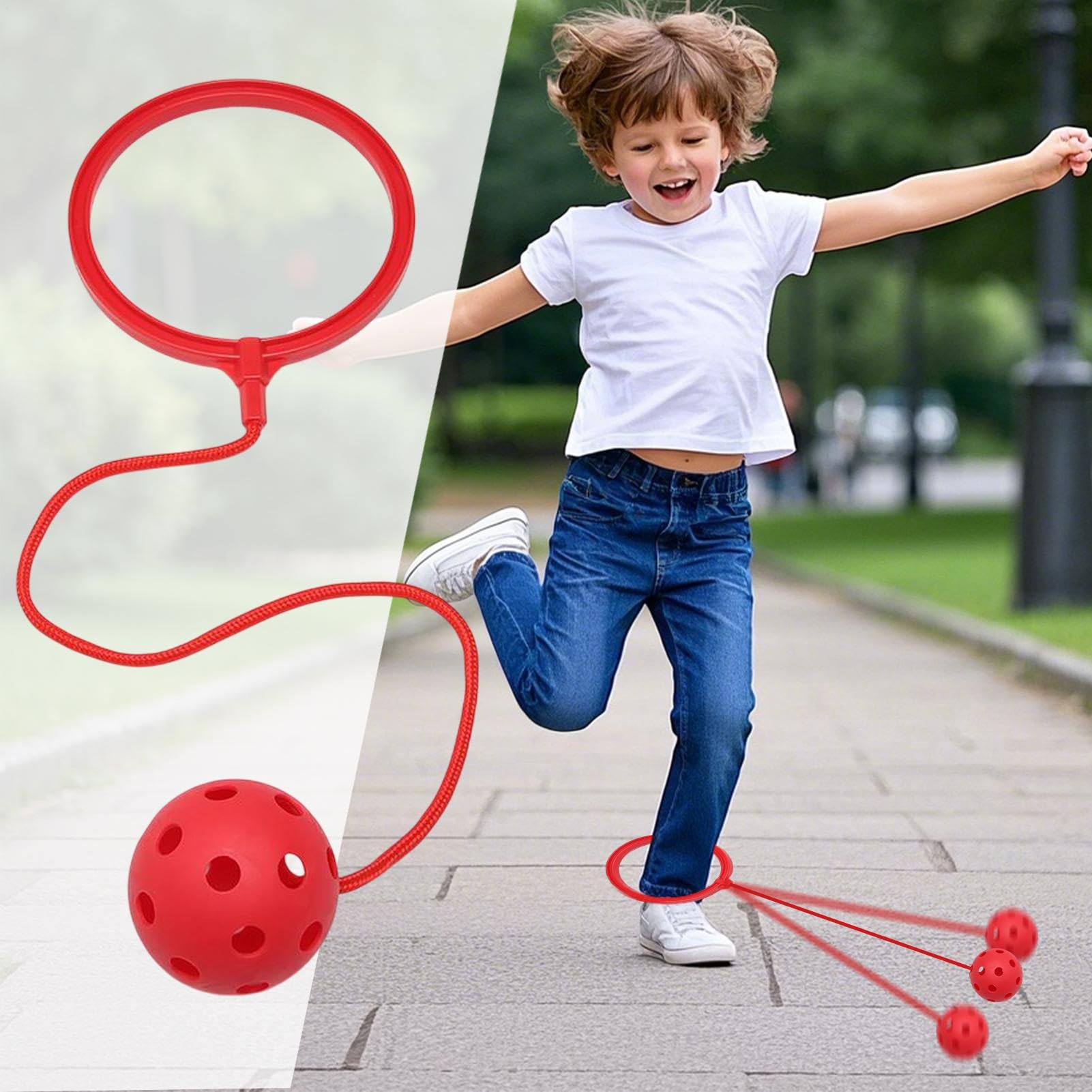 Balle À Sauter Pour | Ballon De Swing Pour Exercice En Plein Air | Activité De Jouet À Sauter Pour - Pour Pauses Scolaires Vacances Familiales Camping Jardin Plage