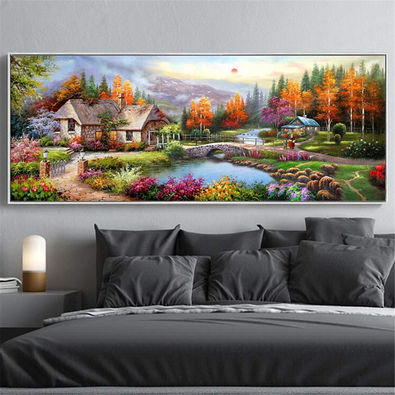 DIY 5D diamant peinture complète kit grande taille pour combler les grands murs vides