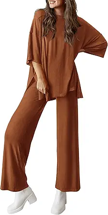 PRETTYGARDEN Two Piece Sets For Women Summer Fashion Lounge Matching Set 2025 Travel Vacation Airport Outfits Clothing