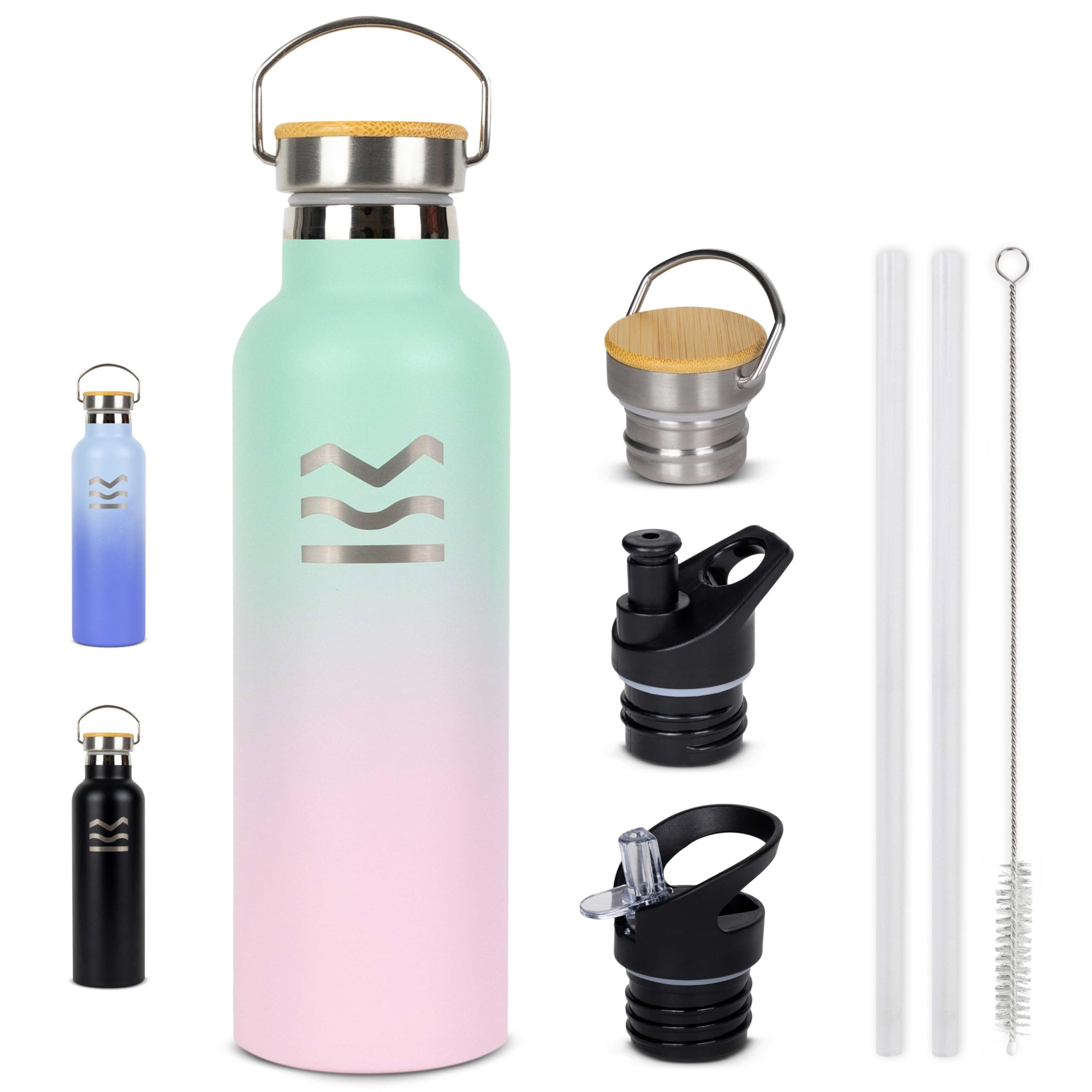 Gourde 750 Ml (Bouteille Isotherme À Double Paroi Chaude 9 H, Froide 12