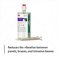 Vista 3 de 3M NVH Material amortiguador 04274, flexible, sin contracción, sin solvente, cartucho de 200 mL