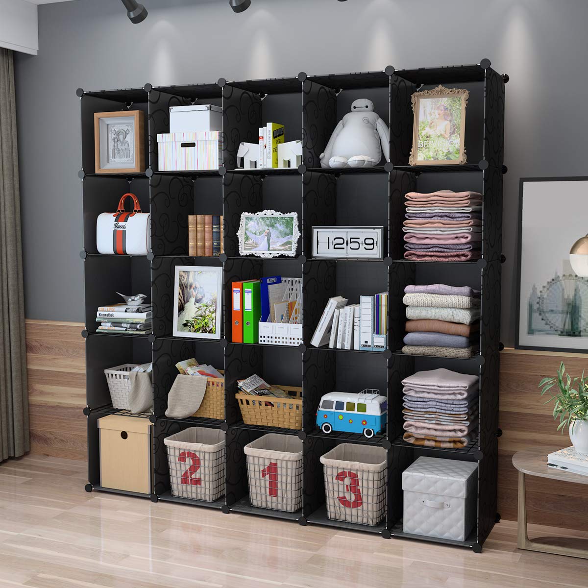 Buy KOUSI Cube Organizer Storage Cubes 14"x14" Cube (25 Cubes