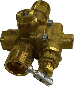 Gas Air Compressor Unloader Check Valve Combo 145-175 PSI 3/4 Inlet & Outlet