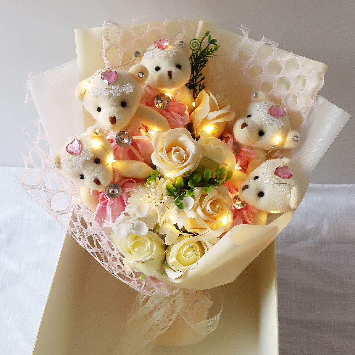 市場 Mr Rerxn Led 七夕造花 ブーケ クマ花束 ソープフラワー プレゼント 花束 薇 くま束 ぬいぐるみ花束 市場 Mr Rerxn Led 七夕造花 ブーケ クマ花束 ソープフラワー プレゼント 花束 薇 くま束 ぬいぐるみ花束