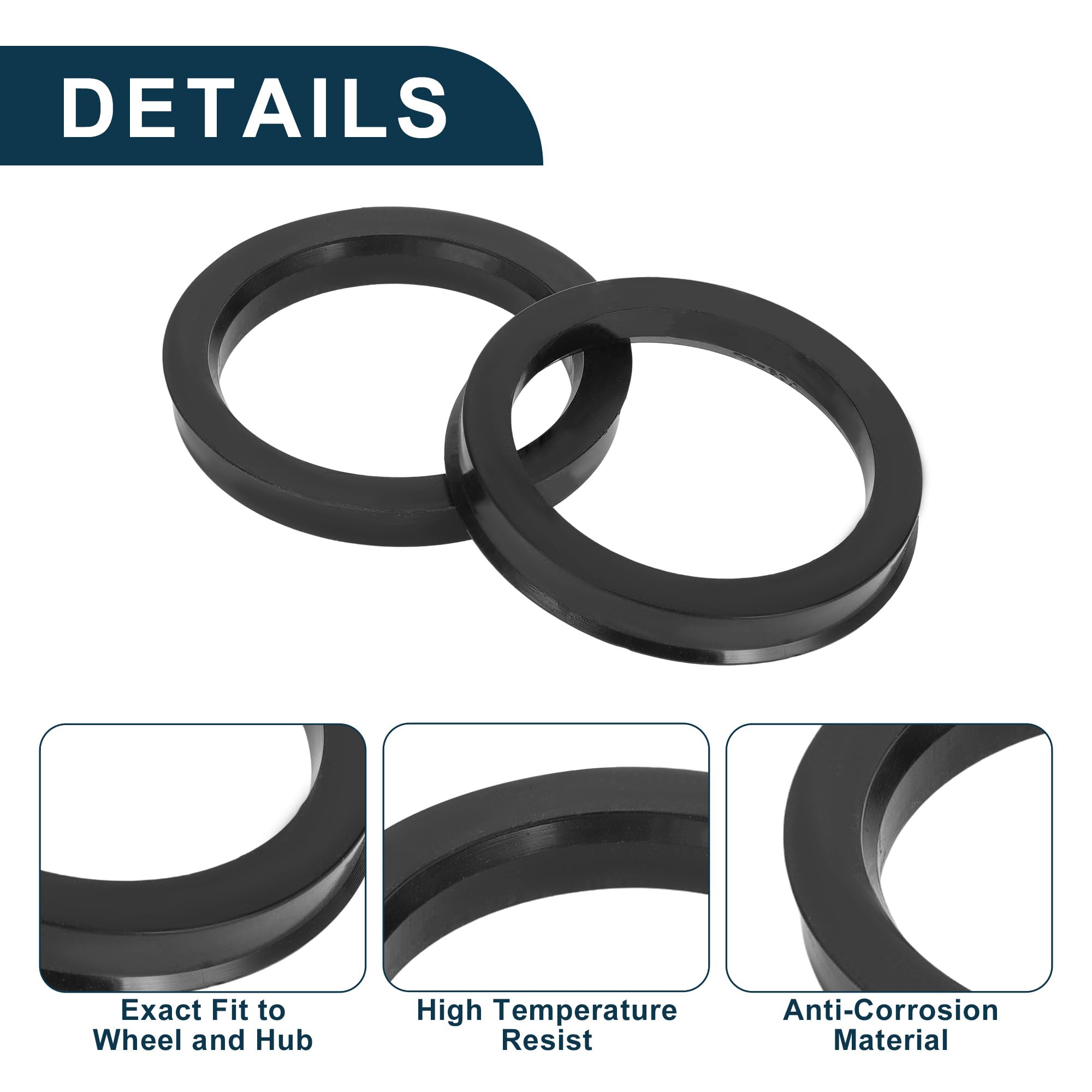 Bagues De Centrage Roue Voiture Centrage De Moyeu Roue