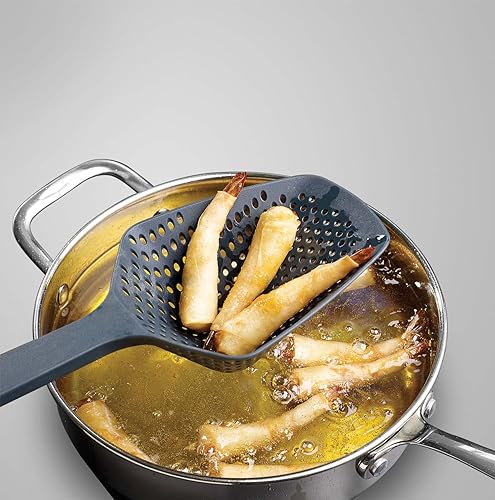 Miniatura 10 de Joseph Joseph Cuchara ranurada colador cuchara grande negro