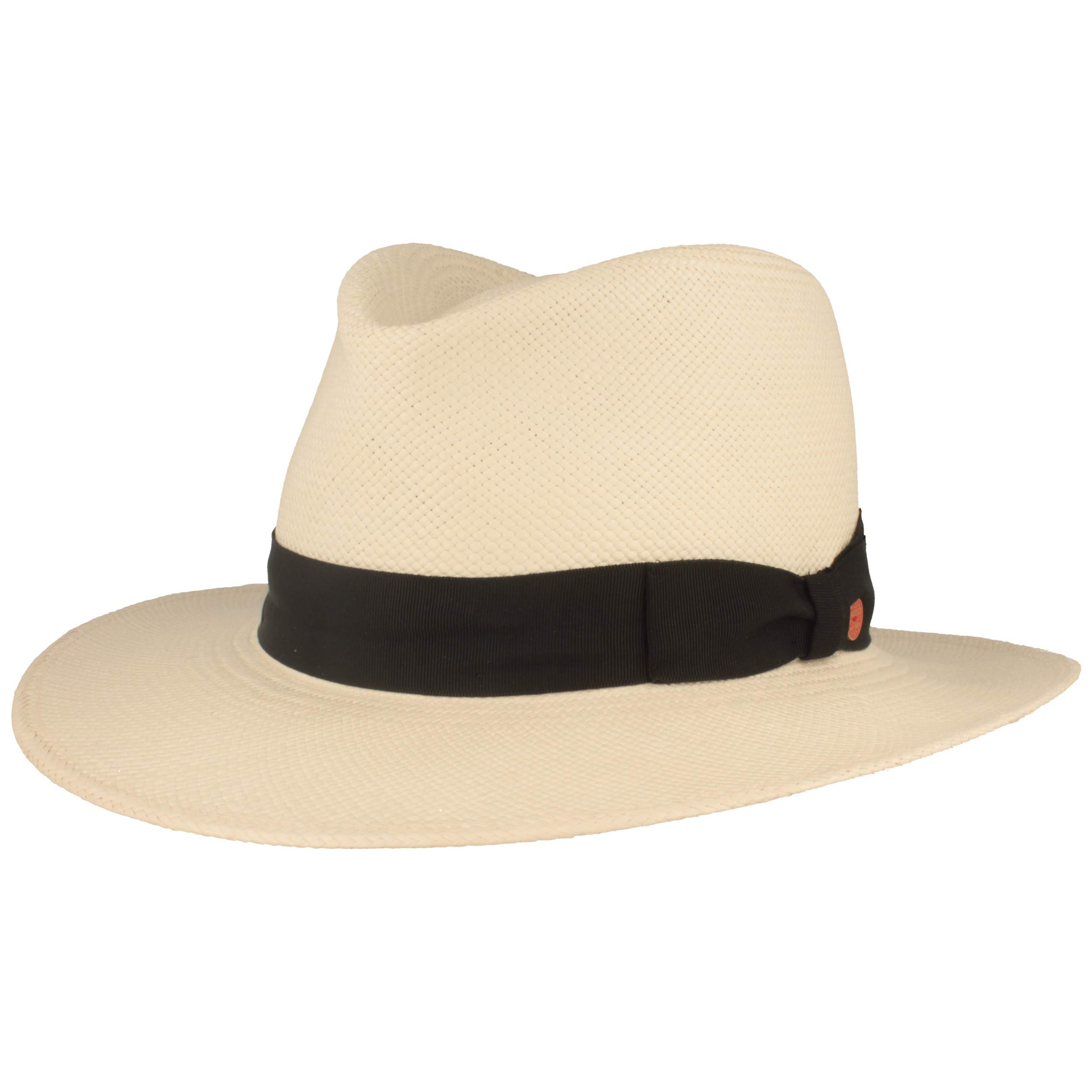 Original Sombrero Panama | Sombrero de Paja Tejido a Mano en Ecuador – Protección Solar UV 40 - Resistente al Agua – Material Ligero y Duradero - Talla S, M, L, XL, XXL.