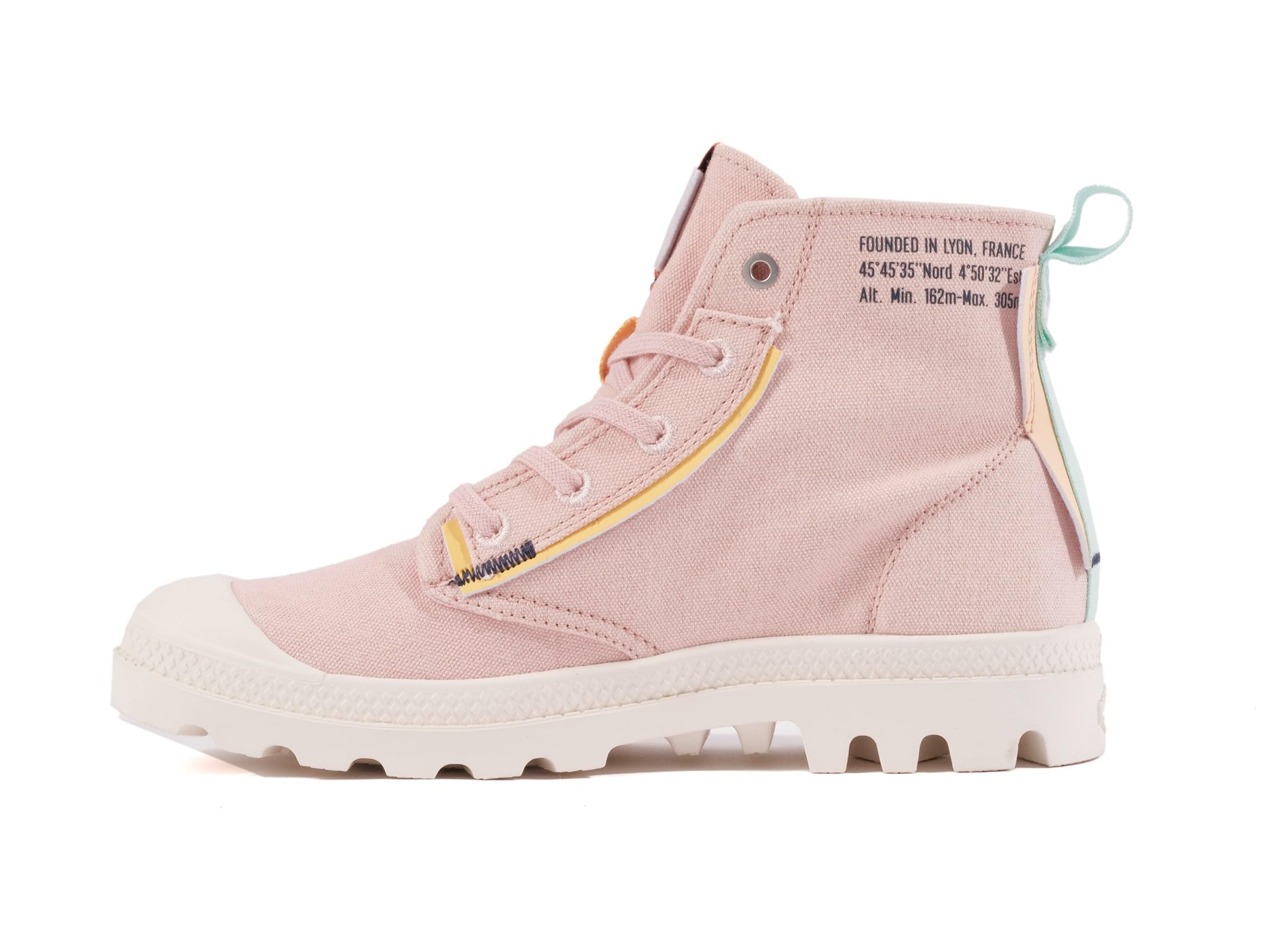 Palladium Women's Pampa Underlayer Sneaker, Pink, 5.5 UK