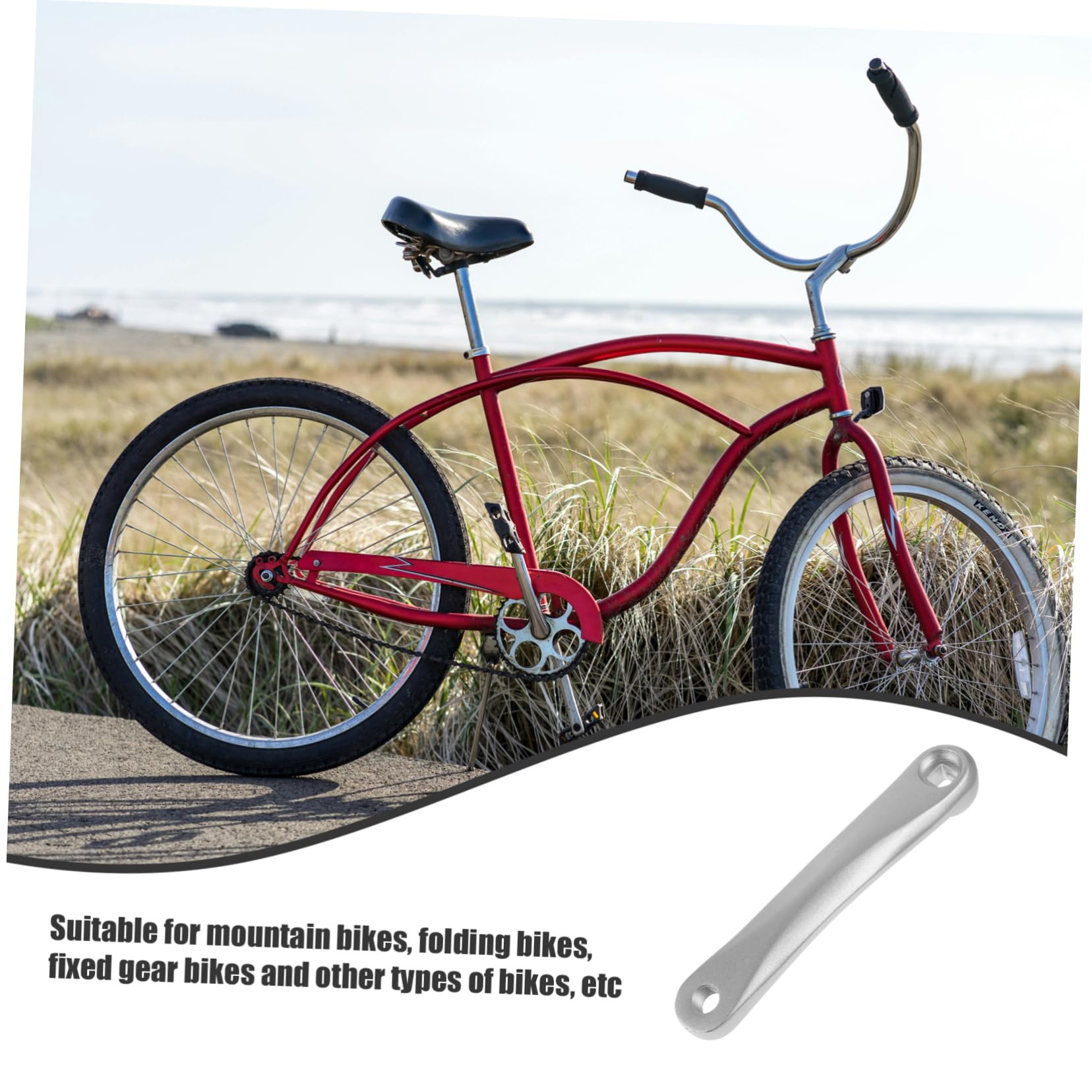 ifundom Pedivella Sostituzione Resistente per Biciclette con Facile Installazione e Design