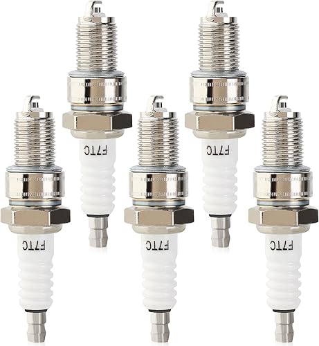 Miniatura 10 de Paquete de 3 bujías F7TC para generador GCV190 GCV160 GX390 GX340 GX270 GX240 GX200 GX160 GX120 Go Kart Mini Bike cortacésped bomba de agua tractor