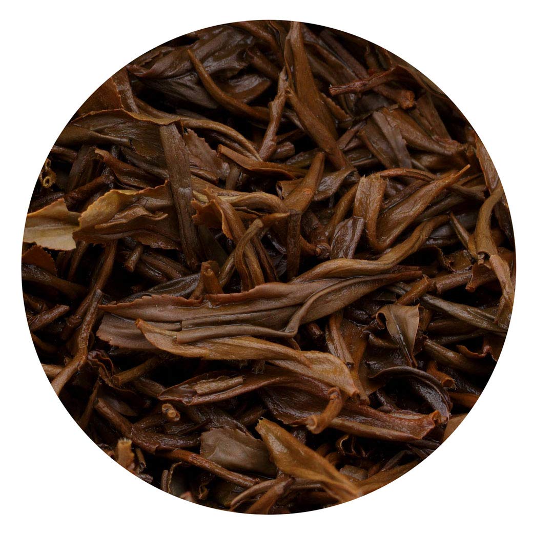 GOARTEA Thé Noir Lapsang Souchong 250g / 8.8oz Supreme Loose Leaf Chinese Black Tea - Golden Buds - No Smoky Taste