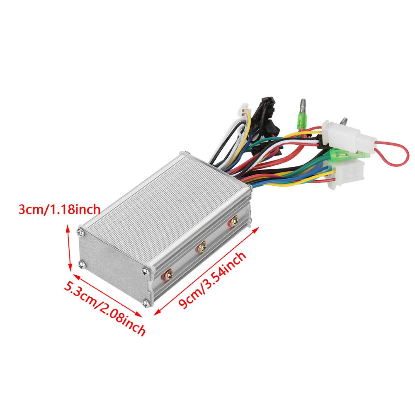 Controller Motore 36V / 48V 250W Scatola Controller Spazzolata Motore per Scooter Elettrico per Bicicletta